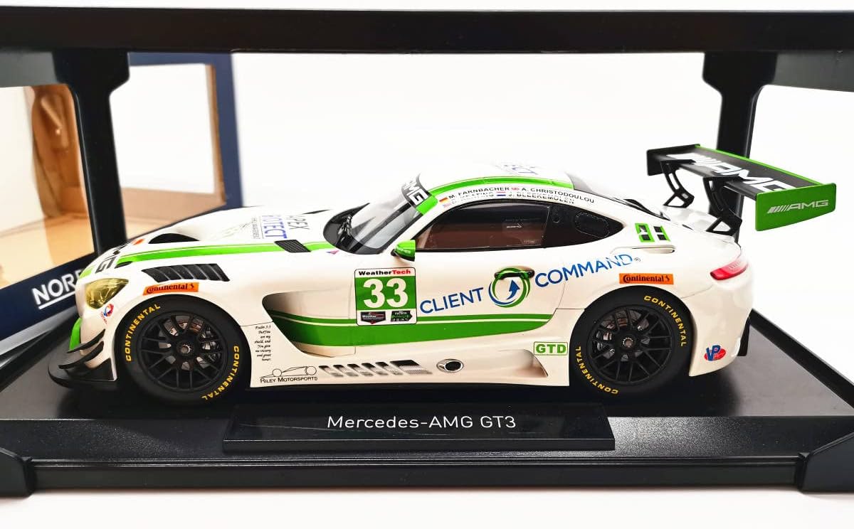ノレブ 1/18 ベンツ AMG GT3 Team Riley Daytona 2017 X36 Norev